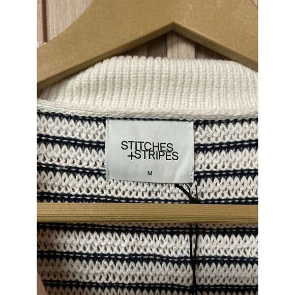 Stitches & Stripes Quincy Pullover Chalk Size M - Picture 5 of 8